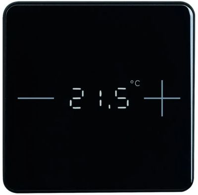 ELSNER 30181 eTR 101 Modbus Unità di controllo della temperatura ambiente, nero