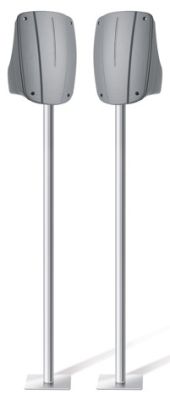 ELKRON 80SP9610113 Galvanized floor pole for MWA barriers, length 120 cm, diameter 40 mm.