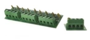 WOLF SAFETY W-AC-F305 Self-restoring fuse board. 3 x 0.9A outputs. Co
