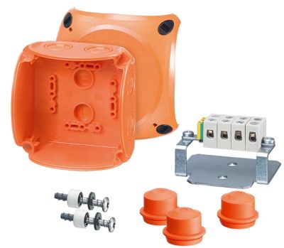 HENSEL FK 0404 IP65 junction box. 5 poles. for cables in