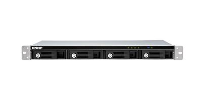 QNAP TR-004U 4-bay USB 3.2 Gen 1 rackmount RAID expansion enclosure