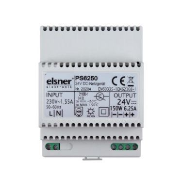 ELSNER 20204 PS6250 Apparecchi di alimentazione 24 V DC, 150 W/6,25 A