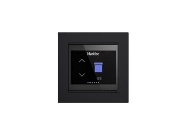 ELSNER 70813 Cala Touch KNX CH Room Controller, black