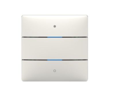 THEBEN 4800412 LUXORliving iON2 KNX PULSANTIERA 2CAN + TEMP