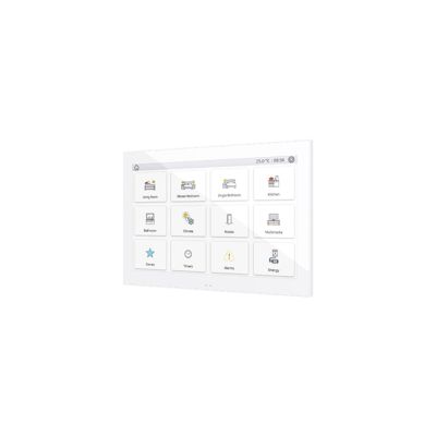 ZENNIO ZVIZ100W Touch panel capacitivo Z100 con display LCD a colori da 10", bianco