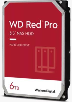 WESTERN-DIGITAL WD6003FFBX WD Red Pro 3,5 Pollici 6TB Nas Cache 256GB 