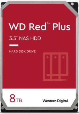 WESTERN-DIGITAL WD80EFZZ WD Red Plus 3,5 Plus Cache 128MB 8TB 