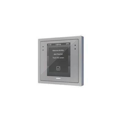 ZENNIO ZVIZ28S Pannello touch Z28 capacitivo con display retroilluminato da 2,8″, argento