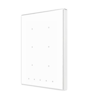 ZENNIO ZVI-TMDP6-PW ZVI-TMDP6-PW TMD Plus KNX Capacitive Touch Switch, 6 buttons, white