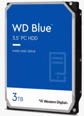 WESTERN-DIGITAL WD30EZAZ WD Blue 3.5 Pollici 3TB Cache 256MB 