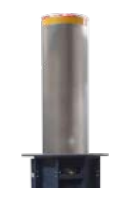 NICE TORNELLI RBAP275-6 Bollard automatco oledinamico ø275mm altezza 600mm spessore 8mm velocità 83mm-s cilindro in acciaio inossidabile spazzolato AISI304