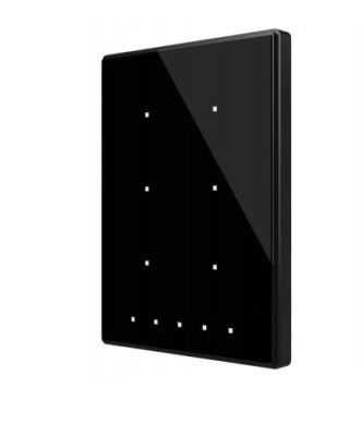 ZENNIO ZVI-TMDP6-PA ZVI-TMDP6-PA TMD Plus KNX Capacitive Touch Switch, 6 buttons, anthracite