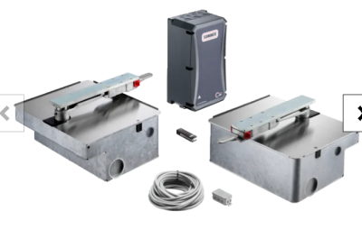 SOMMER YS10906-00001 Automation for double leaf twist UG swing gates, hot-galvanized