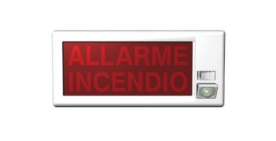 INIM FIRE ISS022 Optical-acoustic plate. 92dB (A) at 1m 