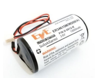BENTEL BW-B35SR Ricambio batteria al litio 3.6V 3.5Ah per sirene B-SRI e BW-SRO