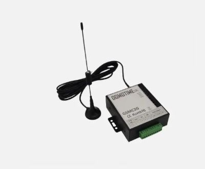 DOMOTIME GSMC2G Trasmettitore e Ricevitore GSM SMS/CALL a batteria con controllo da APP