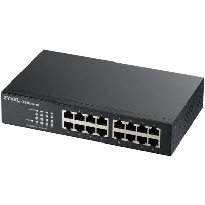 ZYXEL GS1100-16-EU0103F GS-1100-16 - Stand-Alone Unmanaged Switch