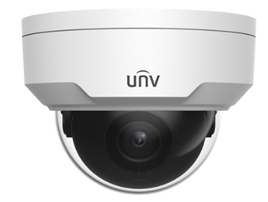 UNIVIEW IPC324LB-SF40K-G Telecamera dome fissa IR di rete da 4MP antivandalo