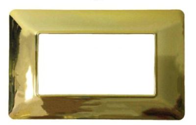 MAPAM M8004-03 Placca Tecnopolimero Joy M8004-03 4P Oro Lucido