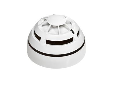 ELKRON FIRE 80SD1Z00123 FDO100A Rivelatore ottico di fumo wireless da interno fornito di base e di doppia batteria al litio.