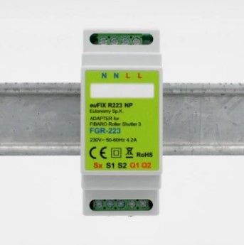 FIBARO THIRD PARTY R223NP DIN adapter for FIBARO