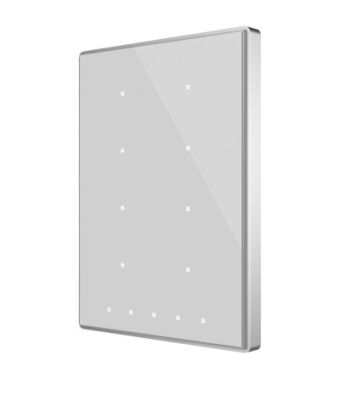 ZENNIO ZVI-TMDP8-PS ZVI-TMDP8-PS TMD Plus KNX Capacitive Touch Switch, 8 buttons, silver