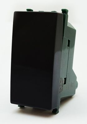 MAPAM 605N Unipolar button (10A-250V) Gem 605N Black -