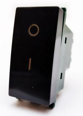 MAPAM 602N Gem 602N Bipolar Switch 01 (16A-250V) Black