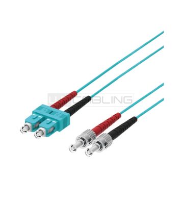 WP RACK WPC-FP3-5STSC-005 FIBER OPTIC MULTIMODE PATCH CORD 50/125 ST-SC, 0,5 MT. OM3