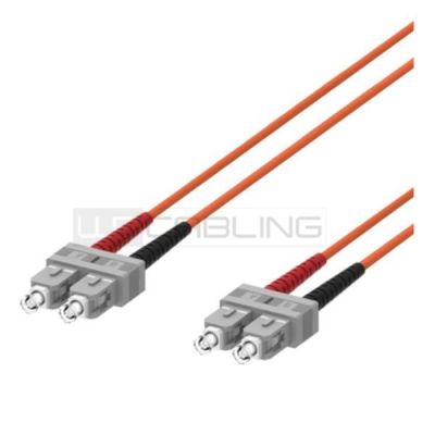 WP RACK WPC-FP2-5SCSC-010 FIBER OPTIC MULTIMODE PATCH CORD 50/125 SC-SC, 1 MT. OM2