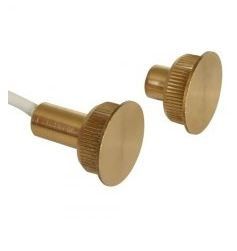 COOPER CSA INTRUSION 424-TF BRASS CONTACT FOR ARMORED DOORS