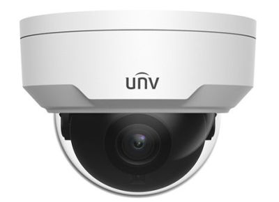UNIVIEW IPC322SB-DF40K-I0 Telecamera di rete a cupola fissa IR intelligente LightHunter HD da 2 MP