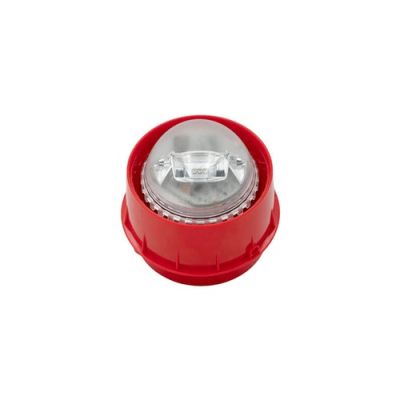 NOTIFIER WRA-RC-I02 Sirena con lampeggiante con corpo rosso e led ross