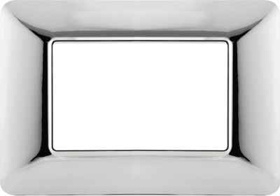 MAPAM M8003-04 Placca Tecnopolimero Joy M8003-04 3P ArgentoCrom