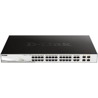 D-LINK DGS-1210-28P/E SWITCH 24POE PT 10/100/1000+4 MG