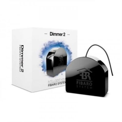 RISCO 1RPZWVR868EUD Universal single-exchange relay with FIBARO 2-5 KW dimmer.