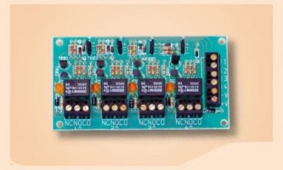 VIMO C1RA014 Current-amplified 24V 3A 4-relay interface board