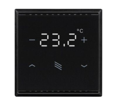 ELSNER 71053 Cala KNX T 202 Sunblind CH- black RAL 9005 Temperature Sensor