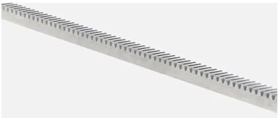 DOMOTIME CA222202 Cremagliera in ferro zincato con misure 22x22x1998mm