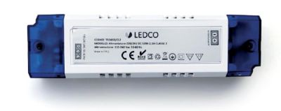LEDCO TR2450/CL2 TRASFORMATORE 24Vdc 50W CL. 2