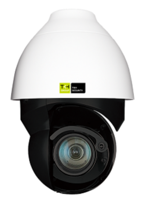 TKH SECURITY PD950 Telecamera PTZ IP intelligente da esterno da 5 MP con zoom 40x, IR, tergicristallo