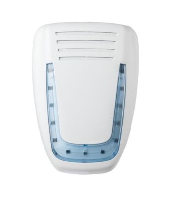 VENITEM 23.22.48 MOSE LS LUX opaque white/blue EN50131-4 siren with double micro anti-shock anti-foam system against violent shocks and spotlights