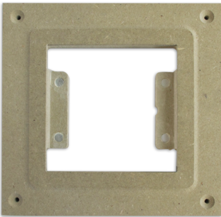 BASALTE 1992-03 Flush mounting for 1-place frame