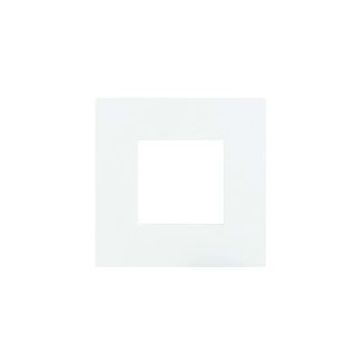 EELECTRON PS45B01GL-M1 PLACCA 2M - STANDARD 45 - VETRO BIANCO OPACO (CONF