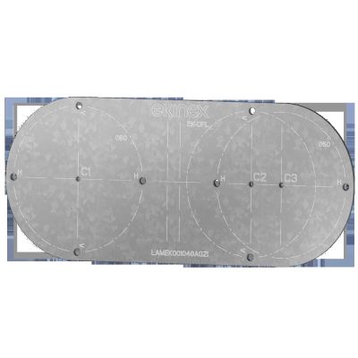 EKINEX EK-DFL Dima per montaggio affiancato cornici serie Flank (5 pz)