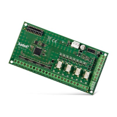 SATEL INT-PP Expansion module 8 inputs and 8 outputs (4 OC. 4 relays 30 V DC 1 A) for Integra