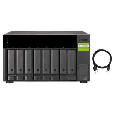 QNAP TL-D800C 8-BAY DESKTOP USB-C 3.1 expansion unit+á