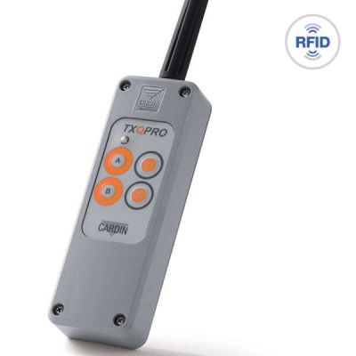 CARDIN TXQPRO504-4A S504 4-function transmitter (external antenna)