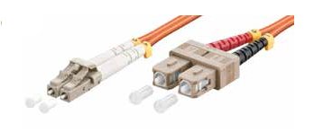 WP RACK WPC-FP1-6LCLC-005 FIBER OPTIC MULTIMODE PATCH CORD 62,5/125 LC-LC, 0,5 MT. OM1