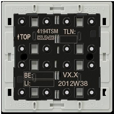 JUNG 4194TSM Modulo per sensore a tasti KNX con acc. bus integrato Universal- 4 canali